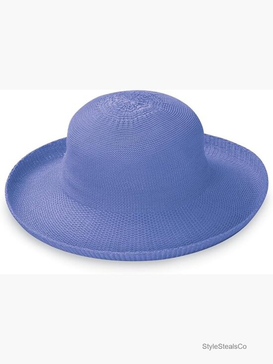 Wide Brim Sun Hat UPF 50+ Adjustable Packable Straw main image 4